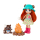 Mattel Enchantimals Wycieczka pod namiot + Lalka miś - 1212854 - zdjęcie 4